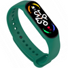 Zamienna silikonowa opaska do Xiaomi Smart Band 7 pasek bransoleta bransoletka ciemnozielony