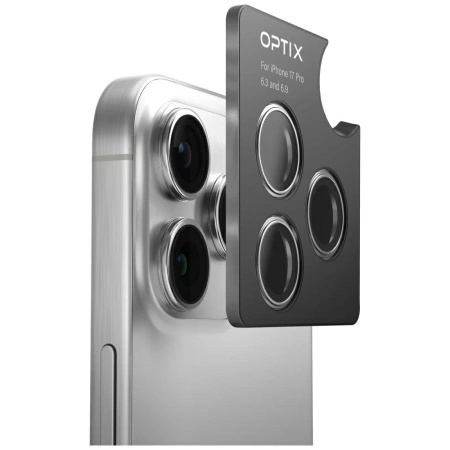 UNIQ SZKŁO ALUMINIOWE DO OBIEKTYWU APARATU OPTIX DO IPHONE 17
