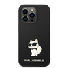 Karl Lagerfeld KLHCP14XSNCHBCK iPhone 14 Pro Max 6,7" hardcase czarny/black Silicone Choupette