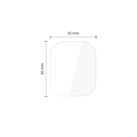 FOLIA HYDROŻELOWA TECH-PROTECT SUPREME SET+ 2-PACK APPLE WATCH 4 / 5 / 6 / SE 1 / 2 / 3 (40 MM) CLEAR