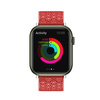Watch Strap Y pasek do Apple Watch 7 / 6 / 5 / 4 / 3 / 2 / SE (41 / 40 / 38mm) opaska bransoleta do zegarka czerwony