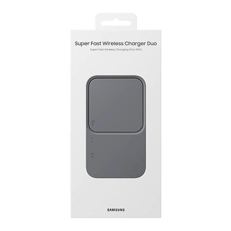 Ładowarka indukcyjna Samsung EP-P5400TB+ ład. siec. ciemno szary/dark gray Duo
