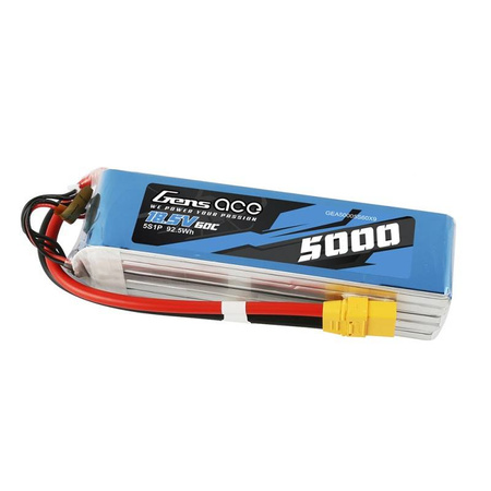 GENS ACE AKUMULATOR 5000MAH 18,5V 60C DO ZDALNEGO STEROWANIA Z XT90