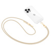 TECH-PROTECT C2S ROPE CROSSBODY STRAP DO TELEFONÓW BEIGE GOLD WYSOKA JAKOŚĆ