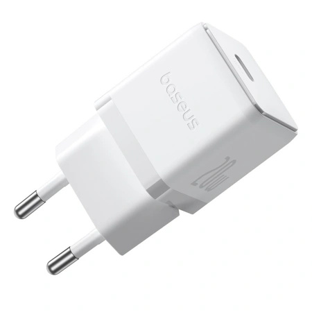 BASEUS ŁADOWARKA SIECIOWA PALM 1C 20W Z KABLEM USB-C 60W DO IPHONE 12 13