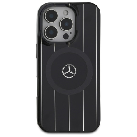 MERCEDES CASE DO IPHONE 16 PRO 6.3 MB DOUBLE LAYER CROSSED LINES DO MAGSAFE