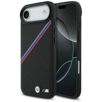 BMW ETUI M TRICOLOR METAL LOGO DO IPHONE 17 AIR MAGSAFE STYLOWA OCHRONA
