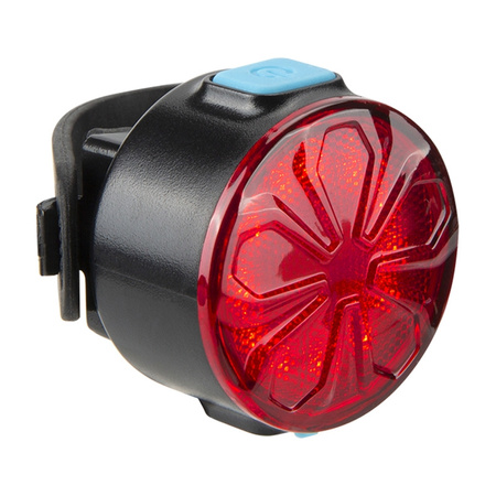 SUPERFIRE REFLEKTOR LAMPKA ROWEROWA DO ROWER PRZÓD TYŁ LED SZYBKIE