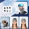 Komin narciarski Qunature 11230014001 bandana sportowa rozmiar uniwersalny - szary