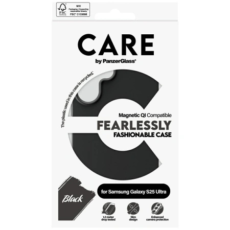 PANZERGLASS ETUI CARE FASHION QI DO SAMSUNG GALAXY S25 ULTRA OCHRONA EKRANU