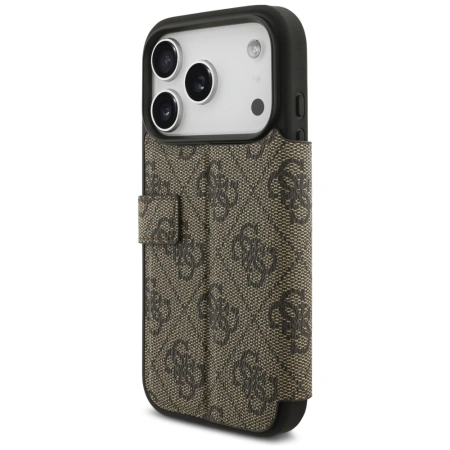 GUESS ETUI BOOK 4G METAL LOGO DO IPHONE 17 PRO NAJLEPSZE