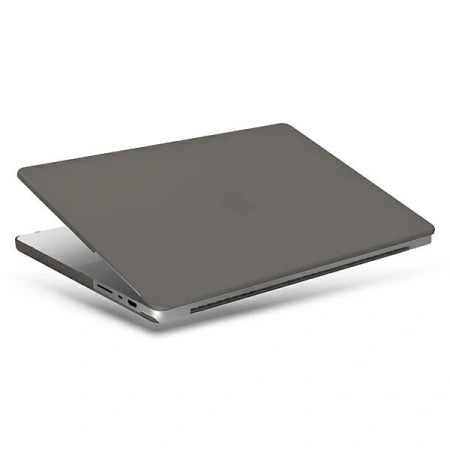 UNIQ ETUI CLARO DO MACBOOK PRO 14 2021 2023 2024 SZARE MATTE WYSOKA OCHRONA