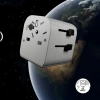 Adapter podróżny SBS uniwersalny - EU 2xUSB-A - biały