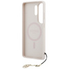 Etui Guess 4G Classic Logo Charm MagSafe do Samsung Galaxy S26 Ultra różowy