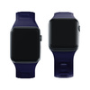 42/44/45/46/49 mm Ocean Blue (big) - 3mk Silicone Watch Strap for Apple