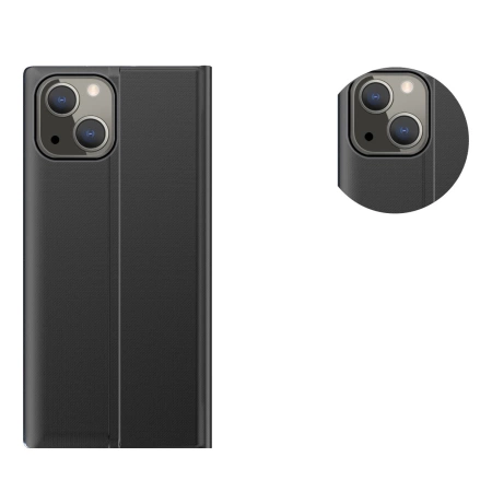 HURTEL SLEEP CASE POKROWIEC DO IPHONE 13 MINI Z KLAPKĄ I FUNKCJĄ PODSTAWKI