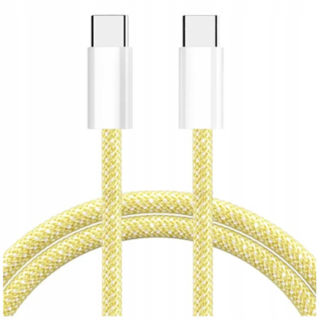 CO2 ŁADOWARKA KABEL USB-C SZYBKIE ŁADOWANIE USB TYP C DO IPHONE 15 1M RÓŻOWY