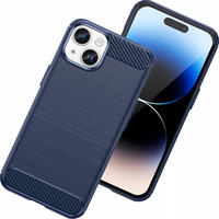 HURTEL ELASTYCZNE ETUI DO IPHONE 14 PLUS CARBON CASE POKROWIEC NA PLECKI