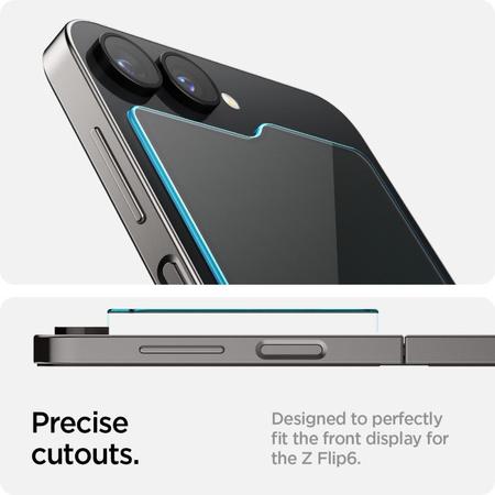 SPIGEN SZKŁO HARTOWANE GLAS.TR EZ FIT DO SAMSUNG GALAXY Z FLIP 6 2-PACK