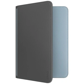 Etui na paszport UNIQ Belmont z Apple    Find My blokada RFID szaro niebieski