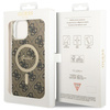 Etui Guess GUHMP13XH4STW na iPhone 13 Pro Max 6.7" - brązowe 4G MagSafe