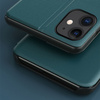 Eco Leather View Case elegancki futerał etui z klapką i funkcją podstawki iPhone 13 mini czerwony