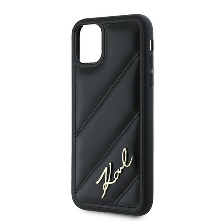 KARL LAGERFELD ETUI DO IPHONE 11 XR KLHCN61PQDSMGK HARDCASE DIAGONAL