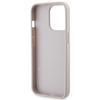 Etui Guess GUHCP13LP4TDSCPP na iPhone 13 Pro / 13 - różowe Crossbody 4G Metal Logo