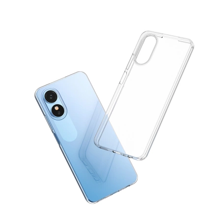 HURTEL ULTRA CLEAR 0.5MM ETUI DO OPPO A17 PRZEZROCZYSTY OCHRONNY POKROWIEC