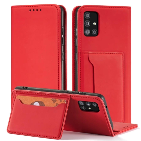 HURTEL CASE MAGNETYCZNY POKROWIEC DO SAMSUNG GALAXY A13 5G NA KARTY I STAND