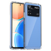 Outer Space Case etui Xiaomi Poco M4 Pro pokrowiec z elastyczną ramką niebieskie