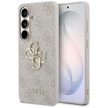 Etui Guess 4G Big Metal Logo do Samsung  Galaxy S26 różowy
