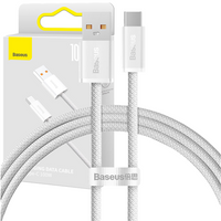 Baseus Dynamic Series kabel USB - USB Typ C 100W 2m biały (CALD000702)