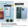 SPIGEN A610 UNIVERSAL WATERPROOF FLOAT CASE CRYSTAL CLEAR