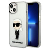 Karl Lagerfeld KLHCP14MHNIKTCT iPhone 14 Plus 6,7" transparent hardcase Ikonik Karl Lagerfeld