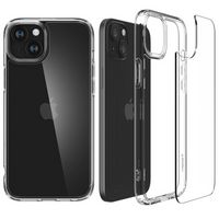 Spigen Crystal Hybrid, crystal clear - iPhone 15 Plus