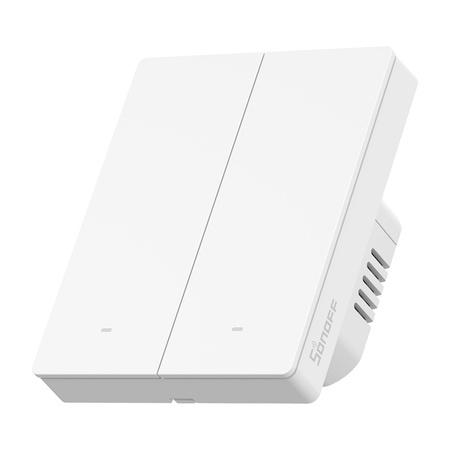 SONOFF INTELIGENTNY PRZEŁĄCZNIK M5-2C-80W WIFI DO SMART HOME Z MATERIAŁEM