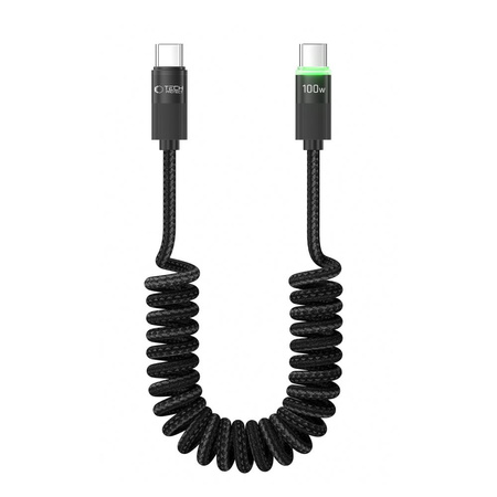 TECH-PROTECT KABEL TYPE-C PD100W 180CM 5A DO ŁADOWANIA TELEFONÓW I LAPTOPÓW
