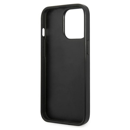 KARL LAGERFELD POKROWIEC HARDCASE DO IPHONE 13 13PRO 6,1 CZARNY PERFOROWANY