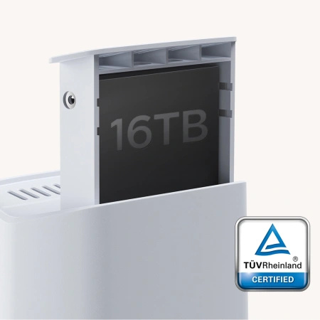 Zestaw monitoringu zewnętrznego Baseus Security N1 2K (2 kamery) - biały