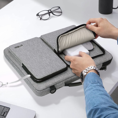 TECH-PROTECT TORBA NA LAPTOPA 15 16 CALI DO MACBOOKA PRO AIR ANTYWSTRZĄSOWA