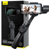 Baseus 3 osiowy Gimbal do telefonu smartfona ręczny stabilizator obrazu do filmów i zdjęć Live Vlog YouTube TikTok  szary (SUYT-0G)