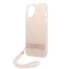 Guess GUOHCP14MH4STP iPhone 14 Plus 6,7" różowy/pink hardcase 4G Print Strap