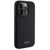 Tumi TUHMP15LRBAK iPhone 15 Pro 6.1czarny/black hardcase Leather Balistic Pattern MagSafe