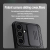 Etui Nillkin CamShield Pro pancerne z osłona na aparat do Samsung Galaxy S24 - niebieskie