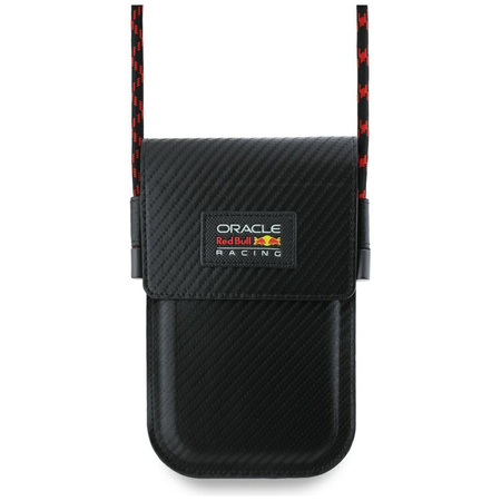 Torebka na telefon Red Bull Carbon       czarny