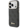 Etui Guess 4G Script MagSafe do iPhone   17 Pro Max czarny