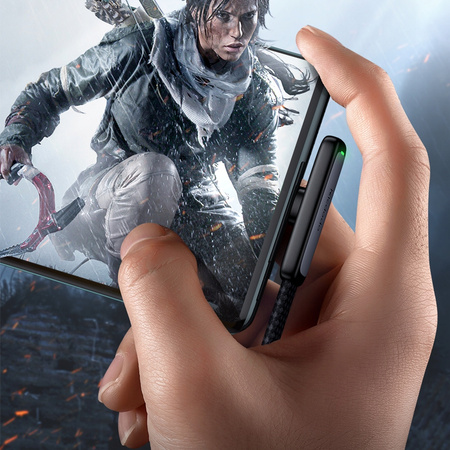 MCDODO KABEL USB-C KĄTOWY SZYBKIE ŁADOWANIE USB TYP C 6A 100W CZARNY 2M