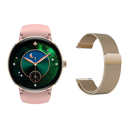 ZEBLAZE SMARTWATCH LILY 2 DO TELEFONÓW Z MONITOROWANIEM AKTYWNOŚCI I PULSU