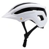 Kask rowerowy MTB Wozinsky z odpinanym daszkiem lekki L - czarno-biały